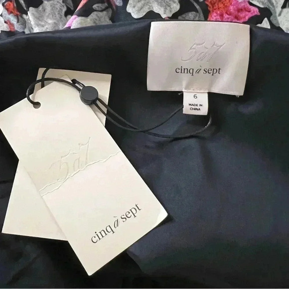 NWT Cinq e Sept Whitney Dress - Picture 5 of 10